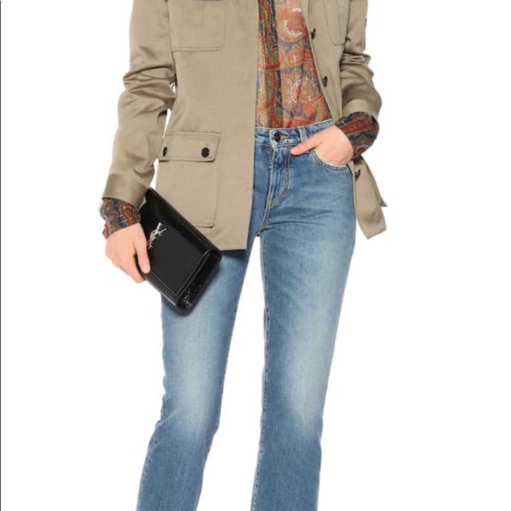 Saint Laurent Cropped Jeans